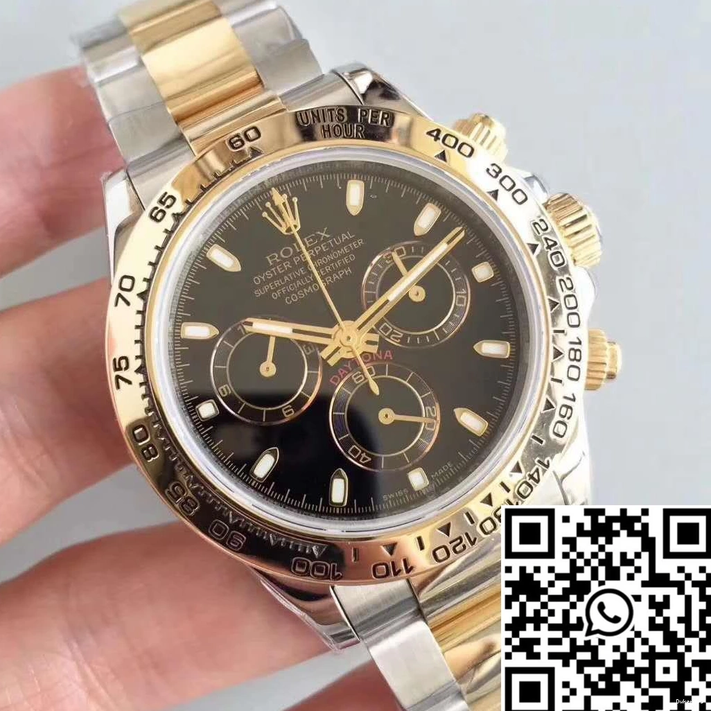 1101 Dial 116503 Daytona Cosmograph Black Rolex DailyWear 0706